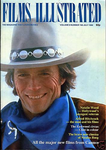 FILMS ILLUSTRATED magazine side cover Issue 106 July 1980