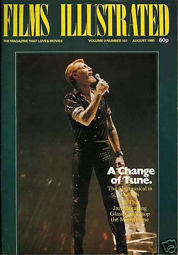 FILMS ILLUSTRATED magazine side cover Issue 107 August 1980