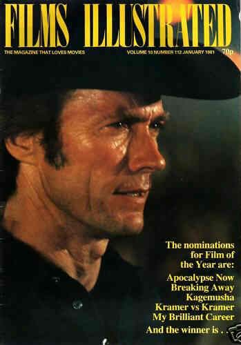 FILMS ILLUSTRATED magazine side cover Issue 112 January 1981