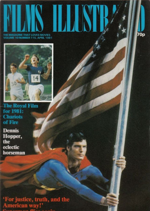 FILMS ILLUSTRATED magazine side cover Issue 115 April 1981