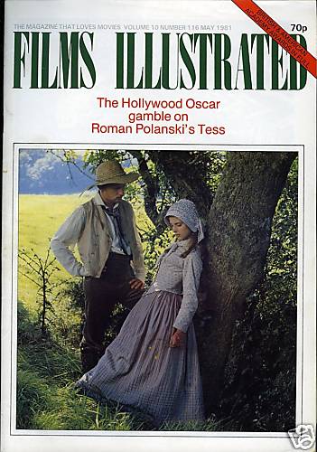FILMS ILLUSTRATED magazine side cover Issue 116 May 1981