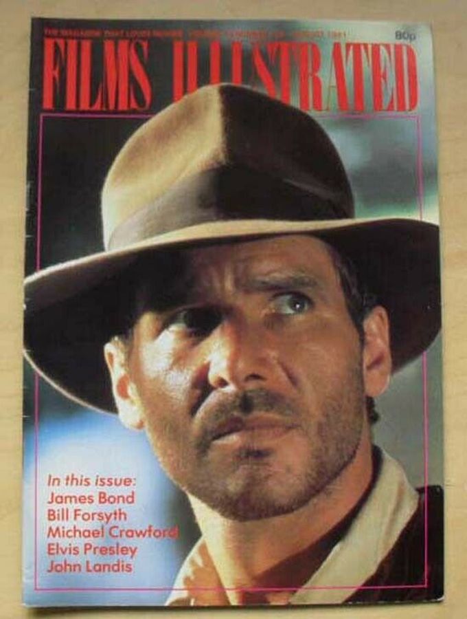 FILMS ILLUSTRATED magazine side cover Issue 119 August 1981