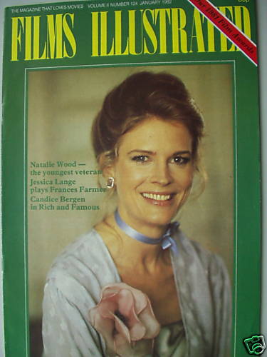FILMS ILLUSTRATED magazine side cover Issue 124 January 1982