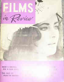 FILMS IN REVIEW magazine side cover Issue 202 March 1970