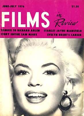 FILMS IN REVIEW magazine side cover Issue 265 June/July 1976