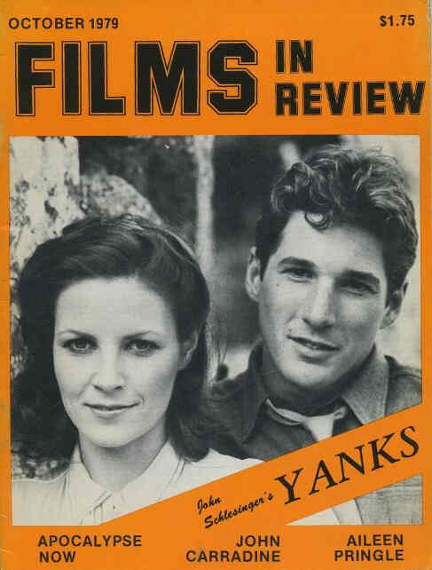 FILMS IN REVIEW magazine side cover Issue 297 October 1979