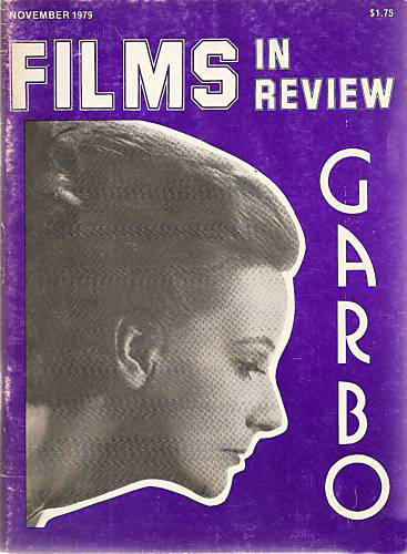 FILMS IN REVIEW magazine side cover Issue 298 November 1979