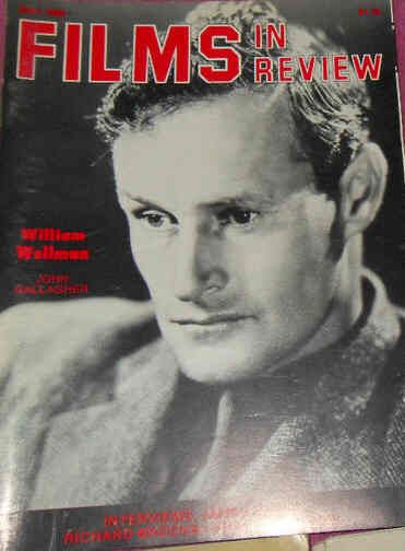 FILMS IN REVIEW magazine side cover Issue 324 May 1982