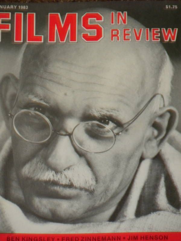 FILMS IN REVIEW magazine side cover Issue 330 January 1983