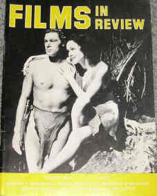 FILMS IN REVIEW magazine side cover Issue 340 January 1984