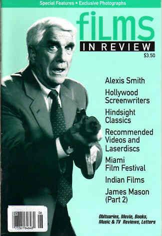 FILMS IN REVIEW magazine side cover Issue 427 March/April 1994