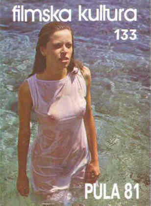 FILMSKA KULTURA magazine side cover Issue 133  1981