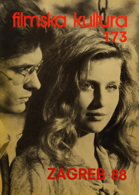 FILMSKA KULTURA magazine side cover Issue 173  1988