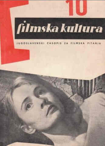 FILMSKA KULTURA magazine side cover Issue 10  
