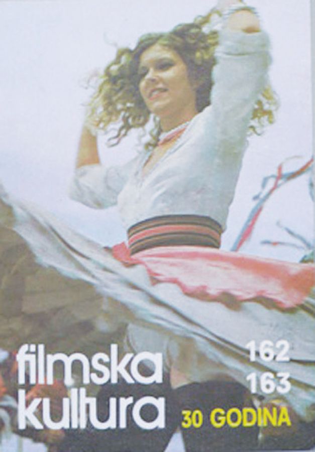 FILMSKA KULTURA magazine side cover Issue 162-3  1986