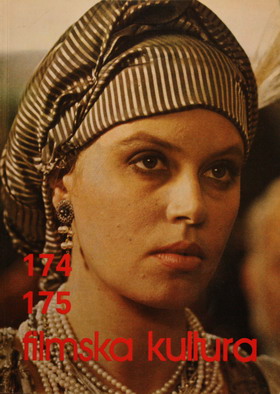 FILMSKA KULTURA magazine side cover Issue 174-5  1989