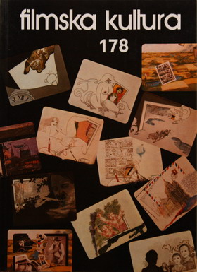 FILMSKA KULTURA magazine side cover Issue 178  1989