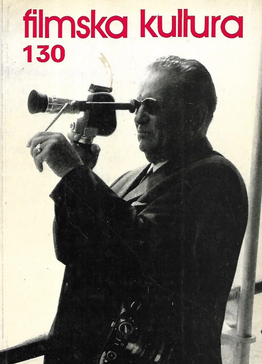FILMSKA KULTURA magazine side cover Issue 130   1981