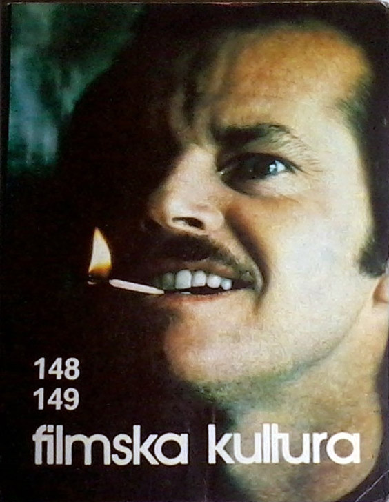 FILMSKA KULTURA magazine side cover Issue 148/149   1984