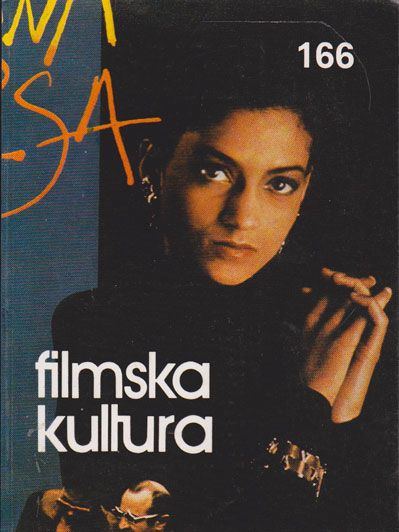 FILMSKA KULTURA magazine side cover Issue 166  1987