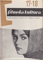 FILMSKA KULTURA magazine side cover Issue 17-18   1958