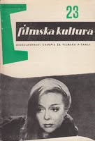 FILMSKA KULTURA magazine side cover Issue 23   1958