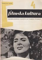 FILMSKA KULTURA magazine side cover Issue 4   1958