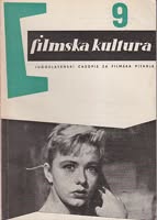 FILMSKA KULTURA magazine side cover Issue 9   1958
