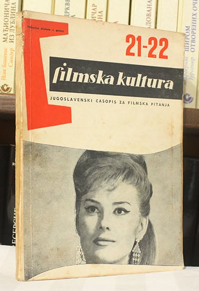 FILMSKA KULTURA magazine side cover Issue 21-22   1958
