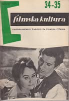 FILMSKA KULTURA magazine side cover Issue 34-35   1963