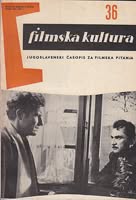 FILMSKA KULTURA magazine side cover Issue 36   1963