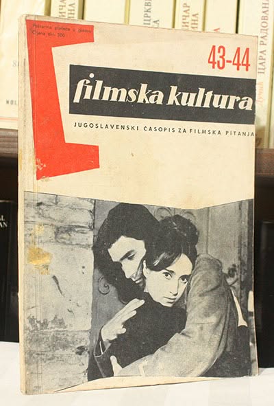 FILMSKA KULTURA magazine side cover Issue 43-44   1965