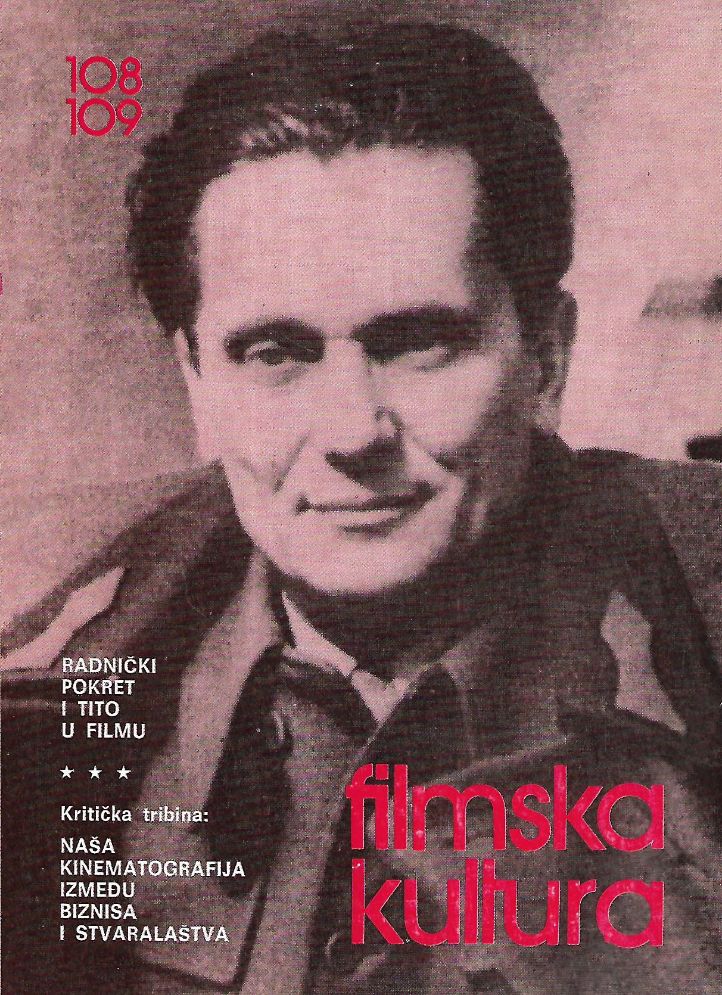 FILMSKA KULTURA magazine side cover Issue 108-109   1977