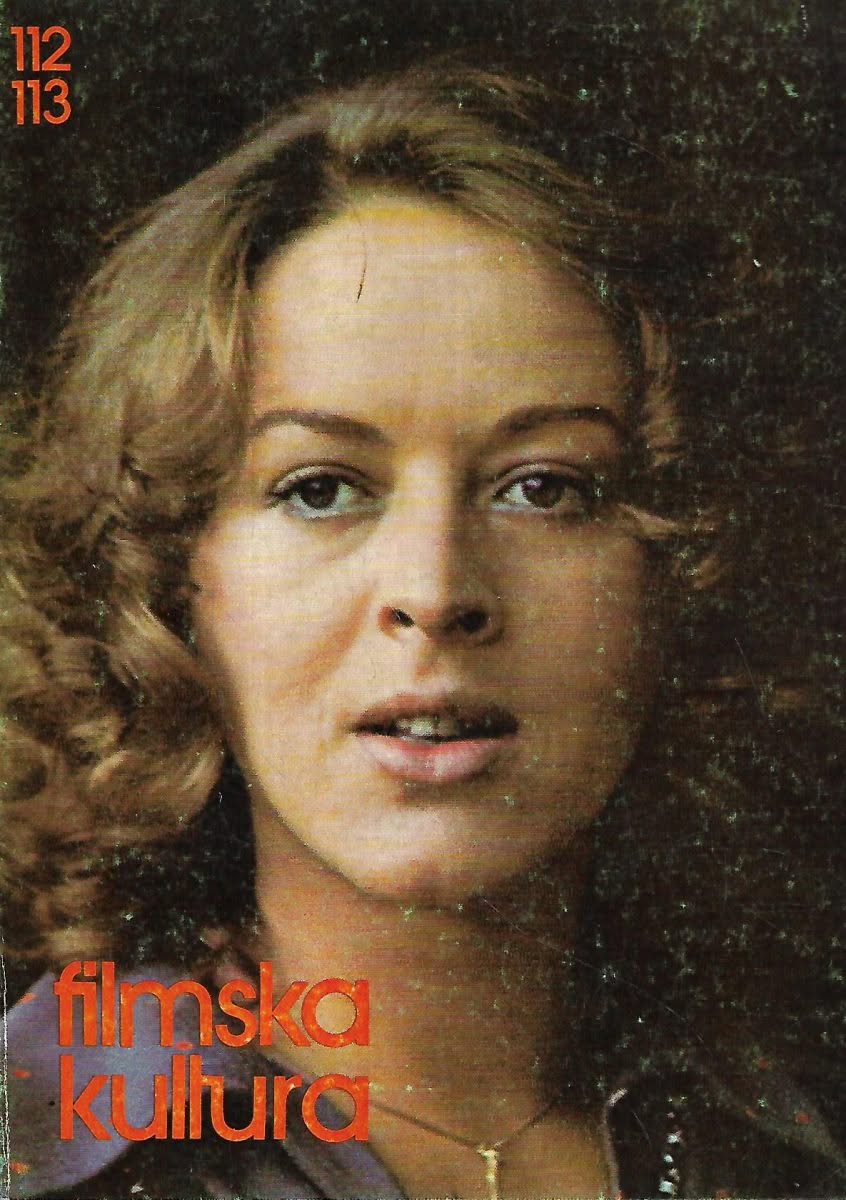 FILMSKA KULTURA magazine side cover Issue 112-113   1977