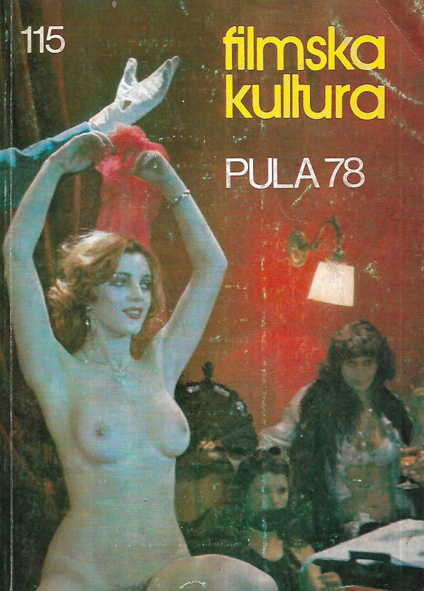 FILMSKA KULTURA magazine side cover Issue 115   1978