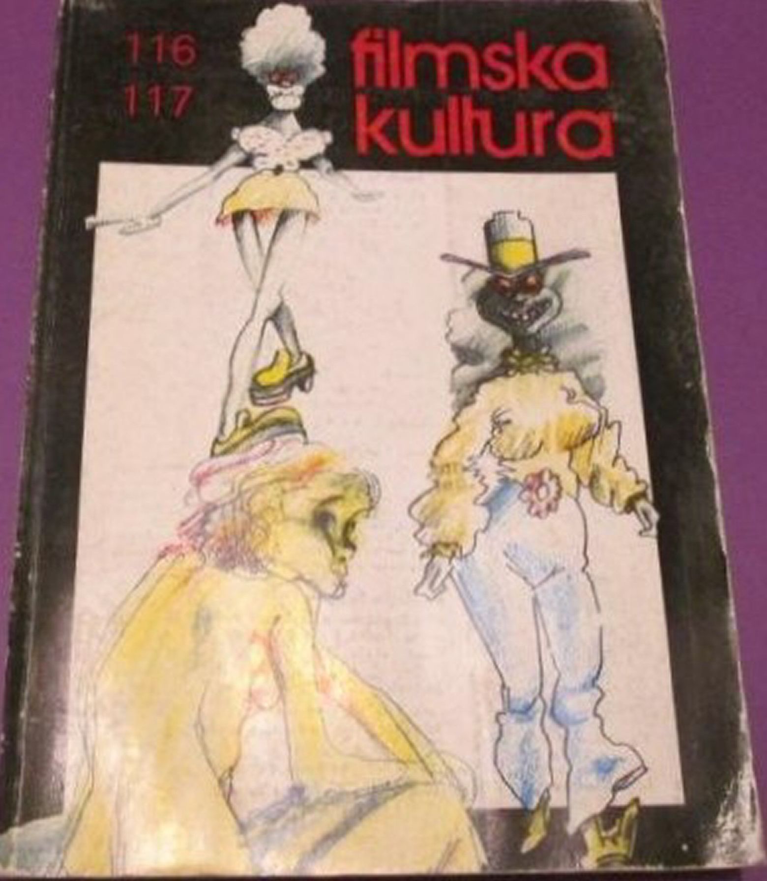 FILMSKA KULTURA magazine side cover Issue 116-117   1979