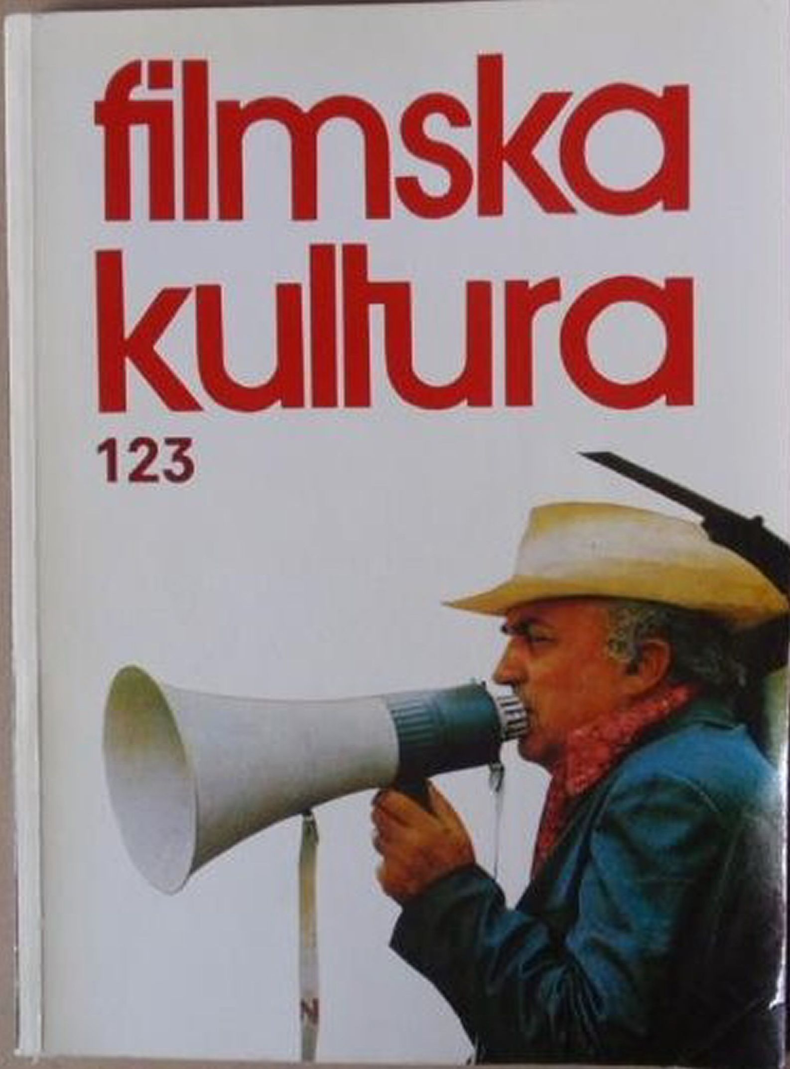 FILMSKA KULTURA magazine side cover Issue 123   1980