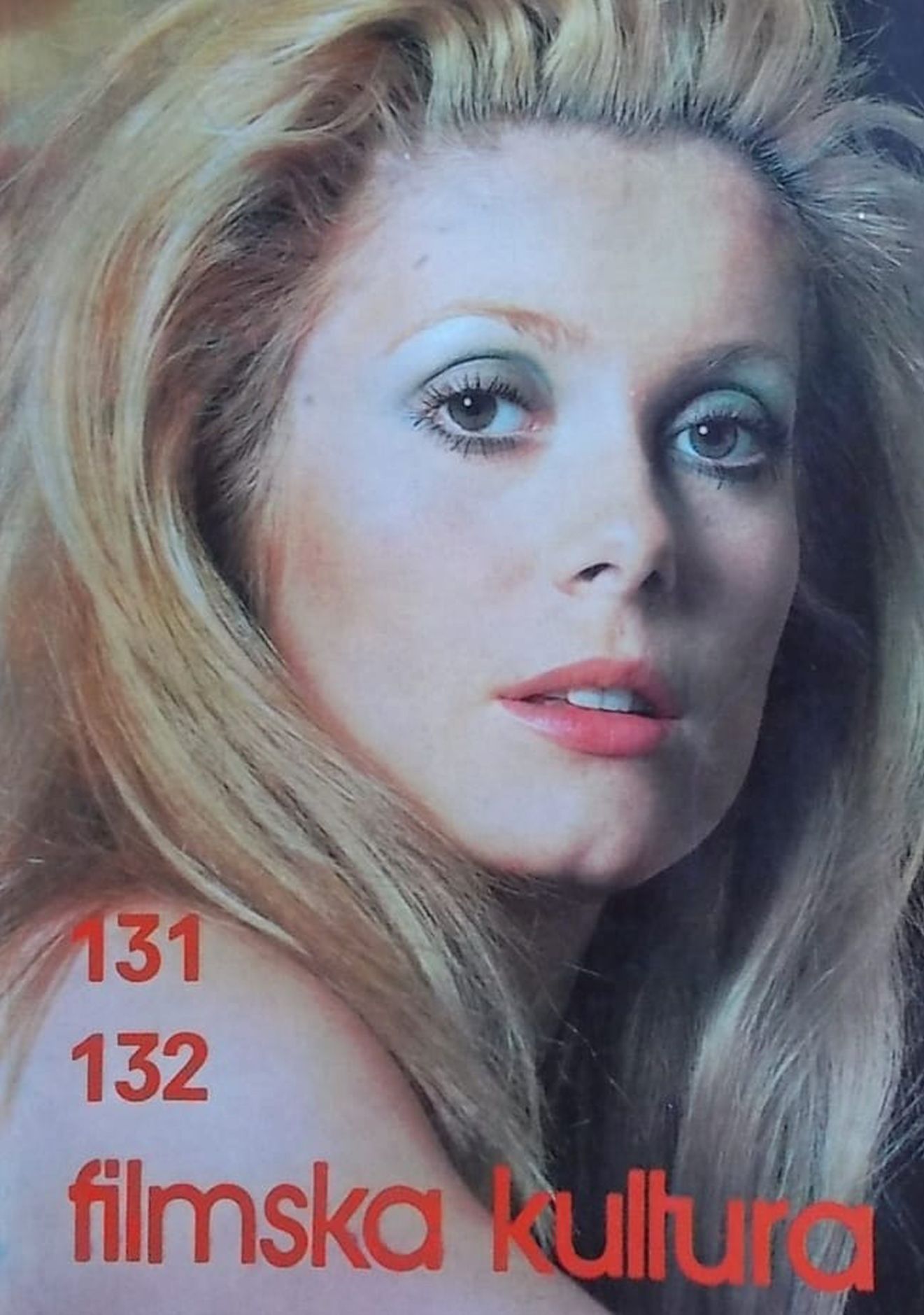 FILMSKA KULTURA magazine side cover Issue 131/132   1981