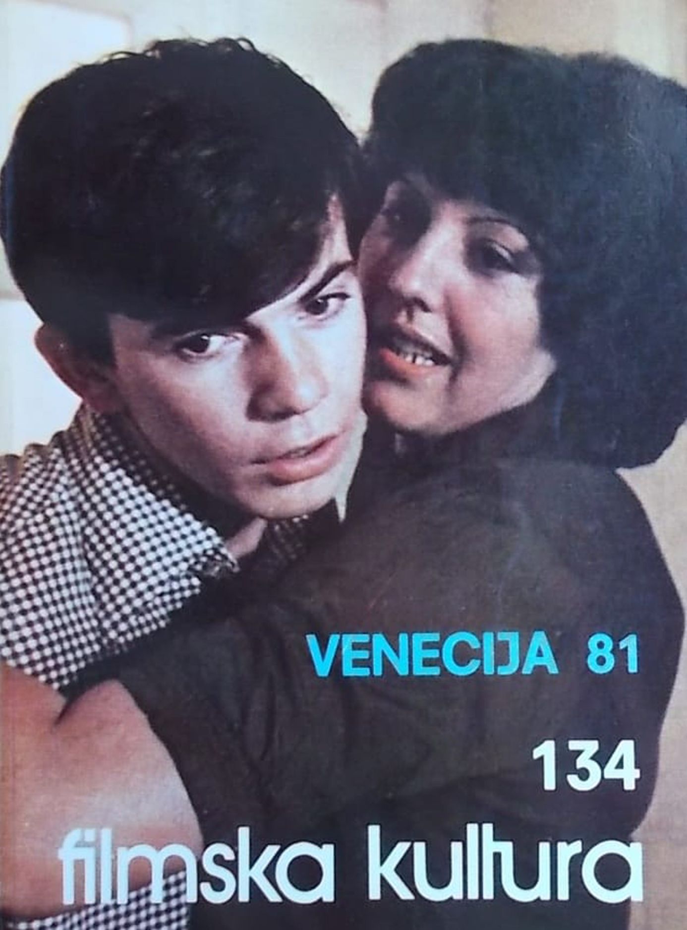 FILMSKA KULTURA magazine side cover Issue 134   1981