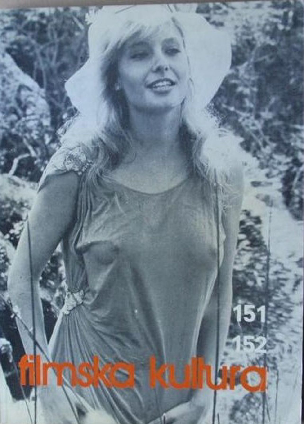 FILMSKA KULTURA magazine side cover Issue 151-152   1984