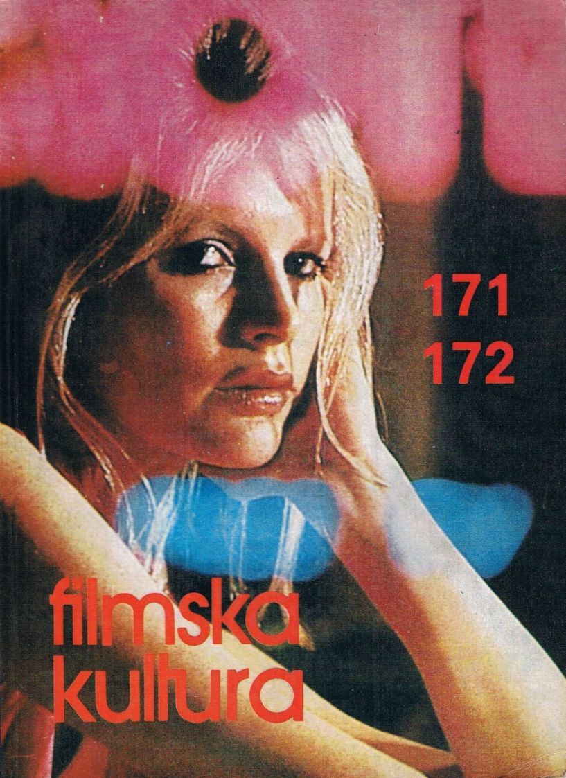 FILMSKA KULTURA magazine side cover Issue 171-172   1988