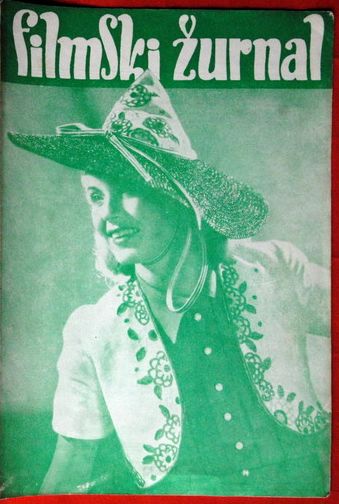 FILMSKI ZURNAL magazine side cover Issue 28 11 May 1939
