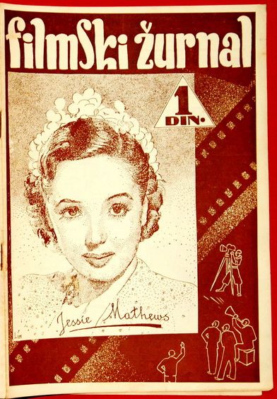 FILMSKI ZURNAL magazine side cover Issue 34 23 June 1939
