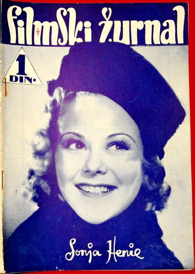 FILMSKI ZURNAL magazine side cover Issue 50 13 October 1939