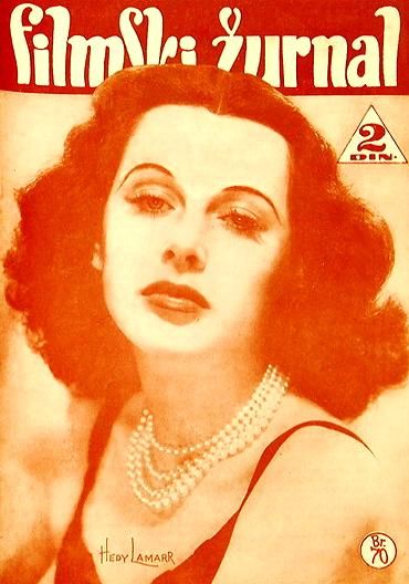 FILMSKI ZURNAL magazine side cover Issue 70 22 March 1940