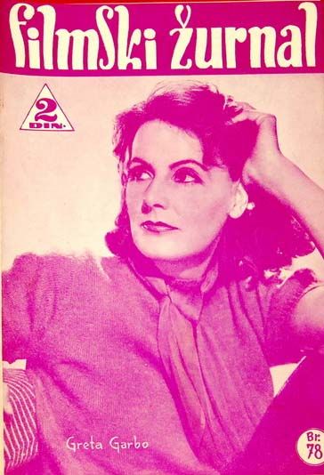 FILMSKI ZURNAL magazine side cover Issue 78 17 May 1940