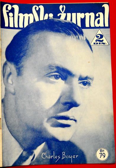 FILMSKI ZURNAL magazine side cover Issue 79 24 May 1940