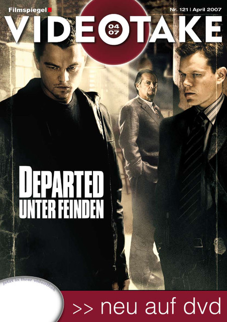 FILMSPIEGEL (1997 PLUS) magazine side cover Issue 121 April 2007