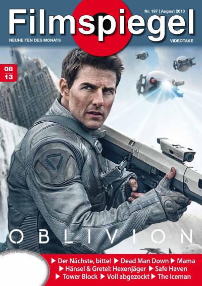 FILMSPIEGEL (1997 PLUS) magazine side cover Issue 197 August 2013