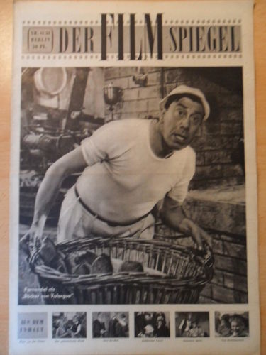 FILMSPIEGEL magazine side cover Issue 11  1954